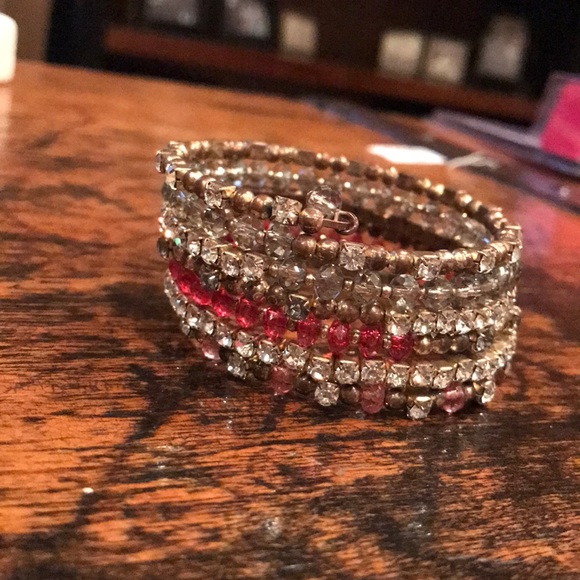 {INC} Crystal & Rhinestone Bracelet - Picture 2 of 5